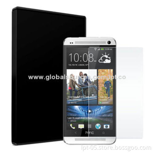 Tempered Glass Screen Protector for All New HTC One (M8), 0.2-0.3mm Thickness